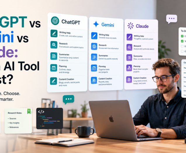 ChatGPT vs Gemini vs Claude Which AI Tool Is Best