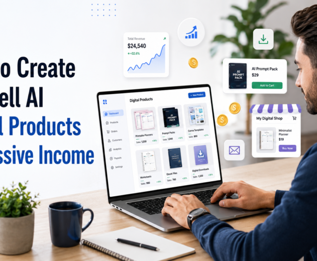 How to Create and Sell AI Digital Products for Passive Income