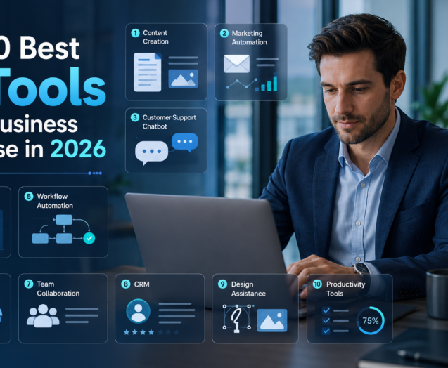 The 10 Best AI Tools Every Business Must Use in 2026